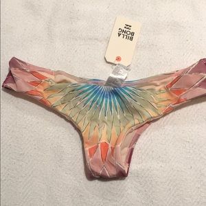 cheeky and colorful Billabong bikini bottoms🌈NWT